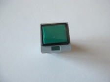 RFT CNC Taster grün 2,0x2,0x1,0cm Außenmaß mit Kontrollleuchte grün