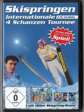 "Skispringen: Internationale 4 Schanzen Tournee" PC-Spiel, Anleitung & OVP [GUT]