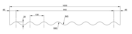 Wellfaserzement - b5, (10