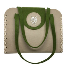 Lana Grossa Filzhandtasche im