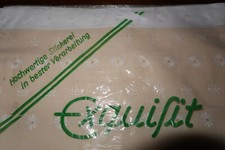 2 Kissenbezüge-Paradekissen-Spitze-Weisstickerei-Weißwäsche-Kopfkissen-Neu/unb.