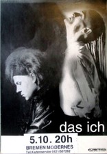 DAS ICH - 1994 - Plakat - In Concert - Stigma Tour - Poster - Bremen - B