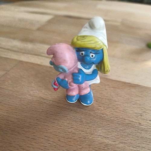 20192 schlumpfine mit baby - baby,