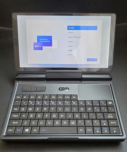 Gpd micropc mini - laptop, 7