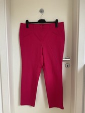 CAMBIO Rachel Damen Hose 48 Pink Knöchellang Stretch