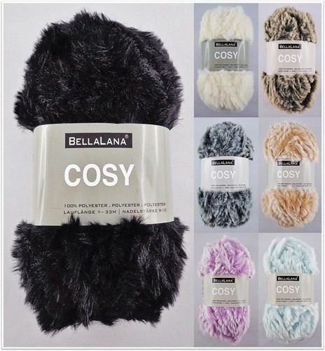 50g bellalana cosy - cosy, flauschgarn