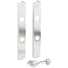 Langschild Messing Schild WC