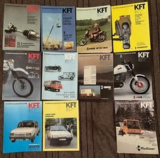DDR KFT Kraftfahrzeugtechnik   11 Hefte 1988  