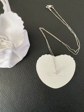 0,13 Carat Diamant mit 750 Weißgold Kette (Zertifikat)