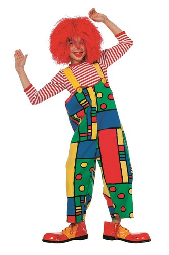 Latzhose mondriaan clown - latzhose,