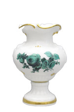 Meissen,Vase,Kupfergrün