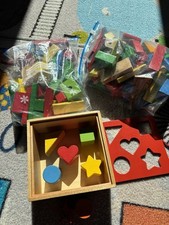 Holzspielzeug paket bausteine - paket,