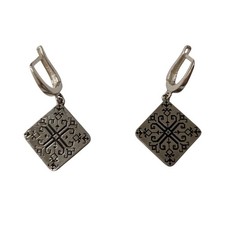 925er Silber Ohrringe 18x18mm