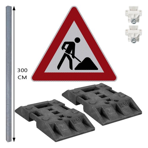 Schilder set achtung - schilder-set, 'achtung