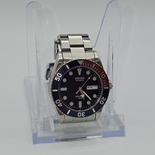 Seiko Sports 150 Pepsi Armbanduhr 7N43-6120 Quartz Top Zustand 