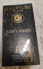 NIKOS PARFUMS ,  SCULPTURE  GOD'S NIGHT , HOMME ,  100 ml ,  EdT