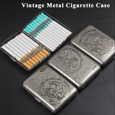 Vintage Metall Zigarettenetui