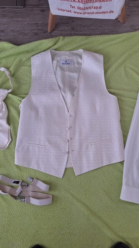 Wilvorst hochzeitsweste creme - hochzeitsweste,