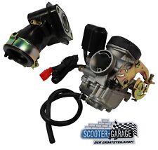 Vergaser + Ansaugstutzen für