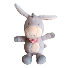 Schmusetier Esel Emil Rossmann Babydream Grau Rosa Plüsch Kuscheltier Stofftier