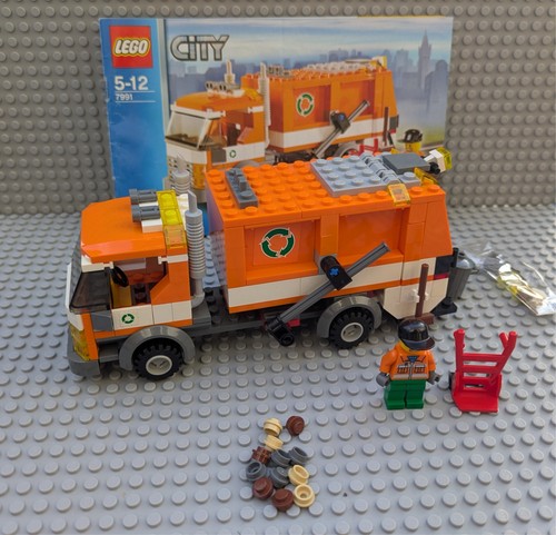 Lego set 7991 recycle truck - lego,