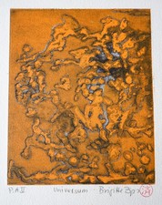 Universum Original Radierung