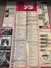 Falco / Elton John / Pet Shop Boys Chart-Plakat 40 x 60 cm „Musikmarkt“ (1986)