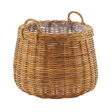 Rattanübertopf Pflanzkorb