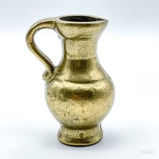 Antique Brass Jug with Handle