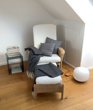 Eagle Products Decke 50% Kaschmir 50% Schurwolle grau