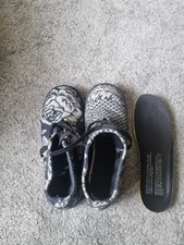 Rundholz Schuhe Stoff, Gr. 40