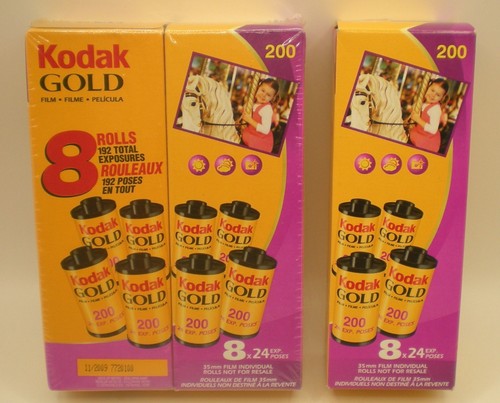 Rolls kodak gold - 12, 35mm