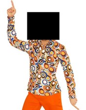 Partyhemd 70er Jahre bunt