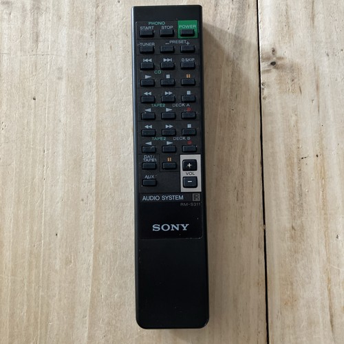 Sony 311 system remote - system,