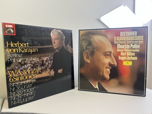 Schallplatten paket mozart - paket,