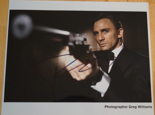 Daniel craig autogramm - daniel,