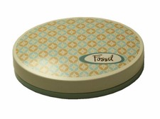 12 Stück Fossil Schmuckbox Schmuckdose aus Blech neu Schmuckdosen für Ketten