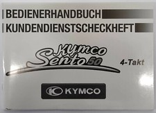 Kymco - Sento - 50 - 4T - Check- Wartungs - Bedienerhandbuch - Deutsch