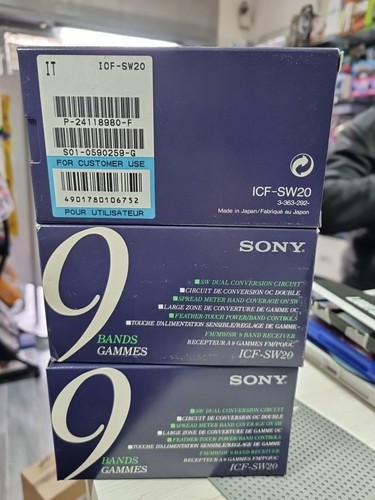 Sony icf sw20 neu versiegelt - sony,