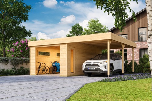 Garage anbau carport - garage,
