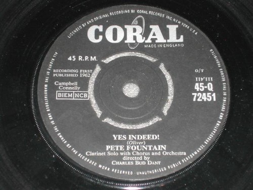 Pete fountain yes indeed - fountain,