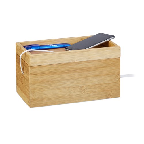 Kabelbox bambus