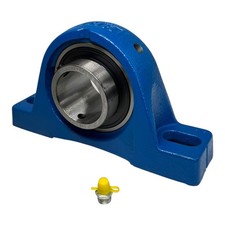 SNR UCPE.209 Stehlager Ø45mm Wellenlager Gehäuselager 2-Loch Gusseisen