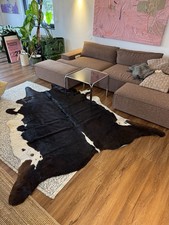 XL echtes Kuhfell Teppich