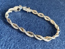 Armband, Silber, Zirkonia