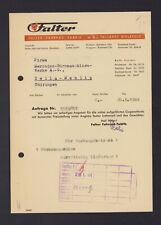 BIELEFELD, Brief 1944, Falter Fahrrad-Fabrik