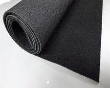 12,90 Euro/m² Autoteppich schwarz Meterware Kofferraummatte Fußmatten Oldtimer