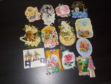 BASTELARTIKEL,13x3-D-BILDER, HANDGEARBEITET,UNBENUTZT bzw. NEU,KARTENHERSTELLUNG