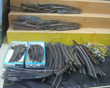 Märklin HO Schienen und Weichen K-Gleis ,teilw. Roststellen "Gebraucht"(038W)