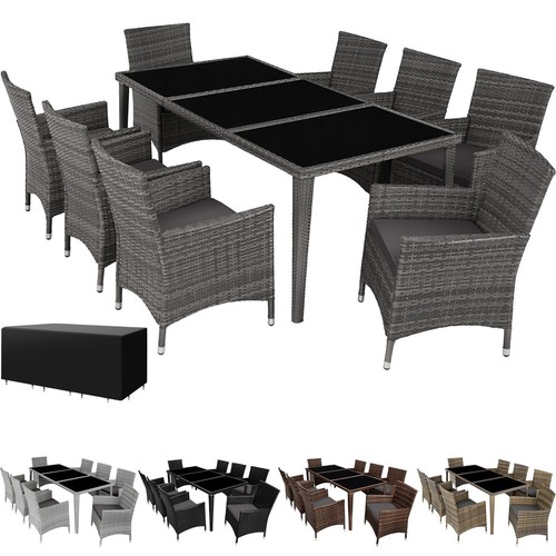 Polyrattan sitzgruppe - polyrattan,